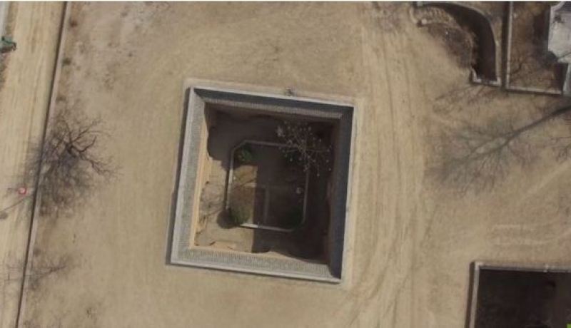 بالفيديو لقطات مدهشة لقرية الكهوف الغامضة في الصين