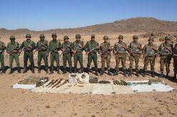 بالصور الجيش يحبط محاولة إدخال كمية معتبرة من الأسلحة والذخيرة في الجنوب