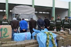 بالصور….الدرك يحبط محاولة لإغراق العاصمة بـ7 قناطير من الكيف