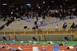 20 جريحا اثر اشتباكات في بجاية بين المناصرين عقب مباراة مولودية بجاية واتحاد العاصمة