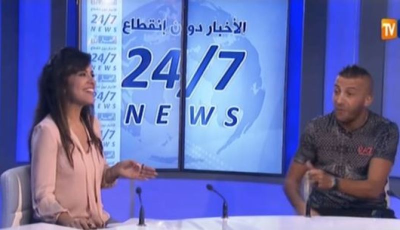 بالفيديو… حسناوي يطلب الزواج من صحافية النهارعلى المباشر