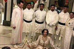 بالصّور زواج الفنّان مراد يلدريم من المغربية إيمان الباني بحضور السلطانة هيام في اسطنبول