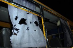 روسيا واوكرانيا تتبادلان الاتهامات بشان سقوط صاروخ على حافلة مدنيين