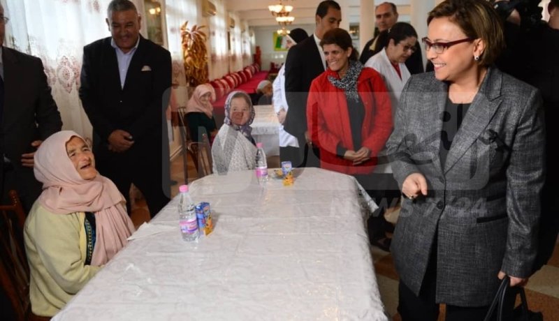 وزيرة التضامن: وضع ٱلية للتبليغ عن سوء معاملة أو إهمال في حق المسنين