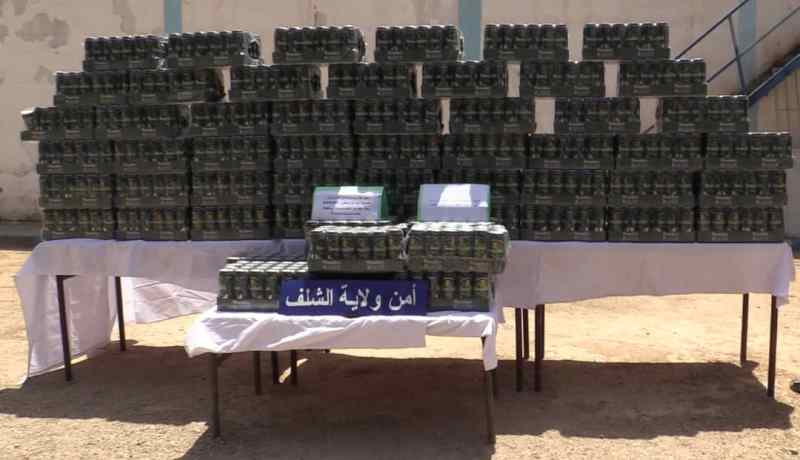 توقيف مروّج الخمور وحجز 1368 قارورة بالشلف