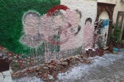 مجهولون يخربون جدارية “علي لابوانت” في القصبة