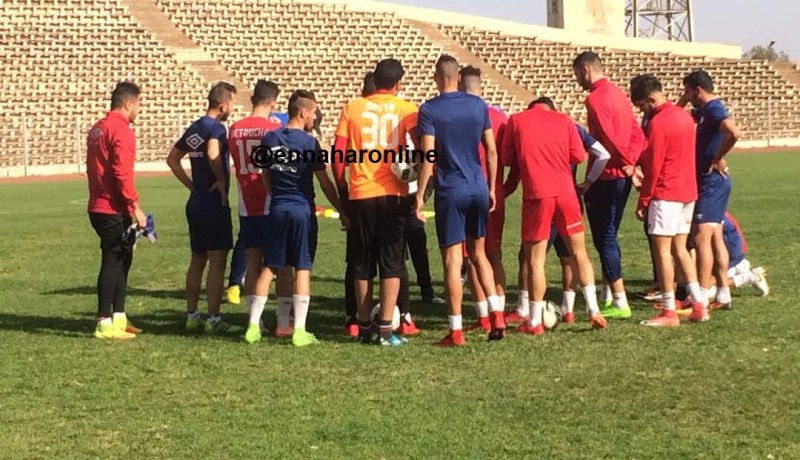 بالصور.. شباب بلوزداد يُجري أول وأخر حصة تدريبية بمالي