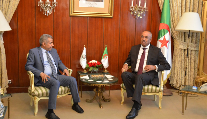 بالصور.. بدوي يستقبل الأمين العام لمجلس وزراء الداخلية العرب