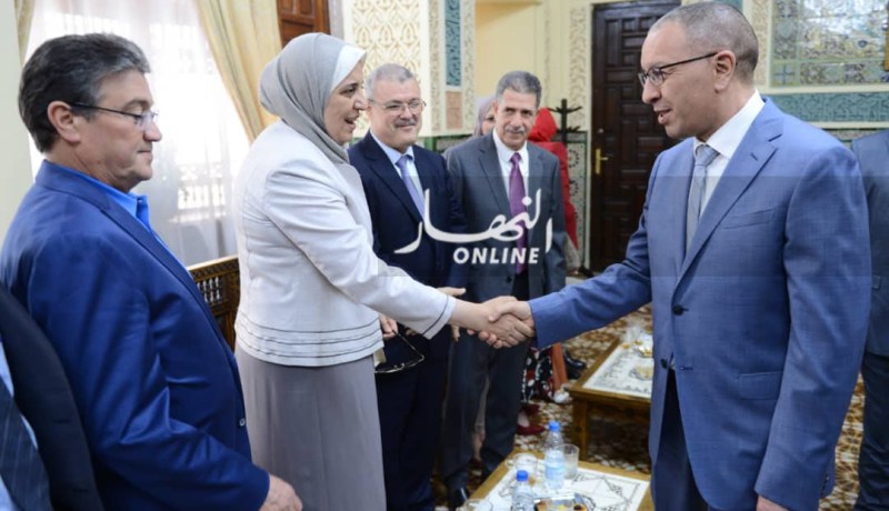 بالصور.. صيودة يقيم حفلا لموظفي الولاية بمناسبة عيد الفطر