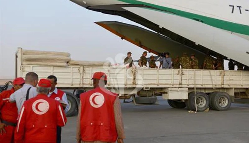 وصول 4 طائرات محملة بمساعدات إلى جانت لإرسالها إلى غات الليبية