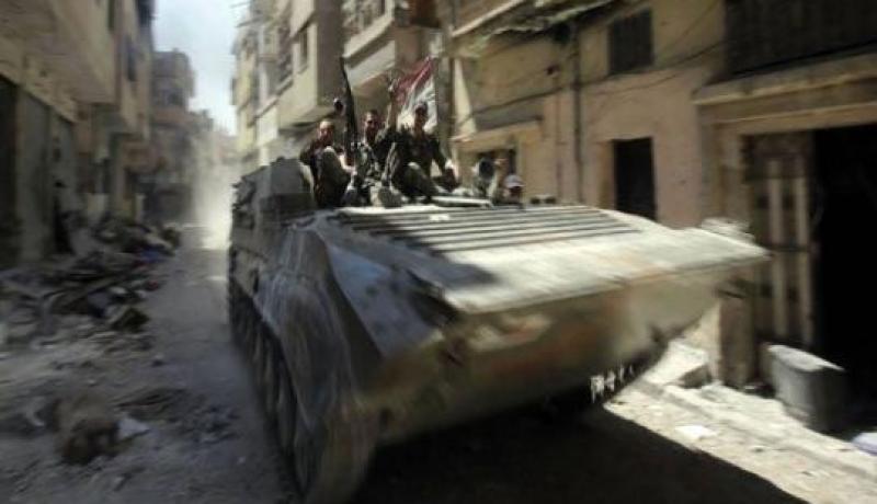 الجيش السوري يستهدف تجعات للمسلحين في ارياف دمشق ودرعا وحلب والقنيطرة