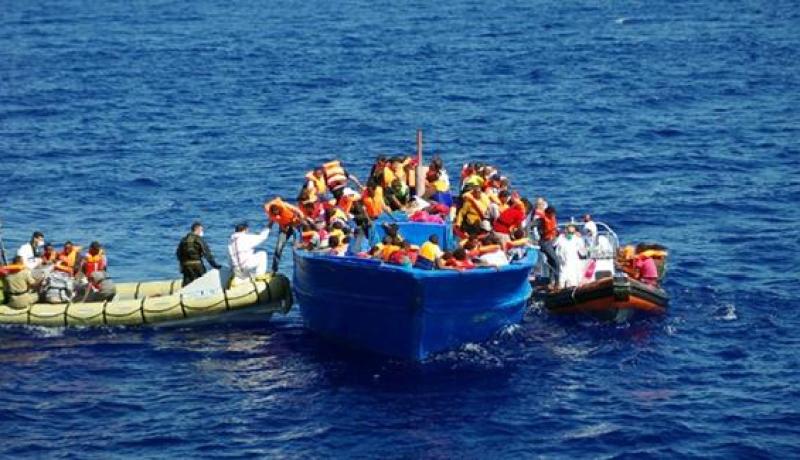 إنقاذ 500 لاجئ قبالة سواحل جزيرة صقلية