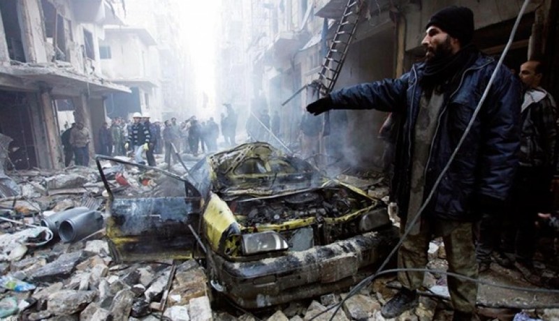 مقتل 35 شخصا إثر تفجير داعش لمقرات الأكراد في شمال سوريا