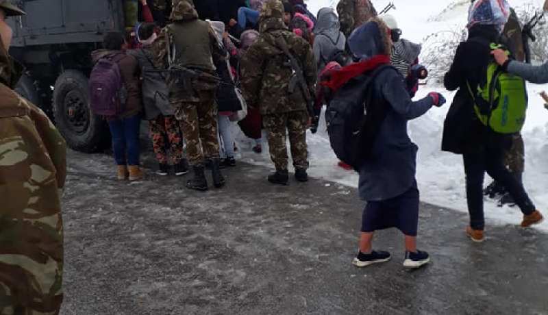 الجيش يفك العزلة عن سكيكدة.. باتنة وجيجل