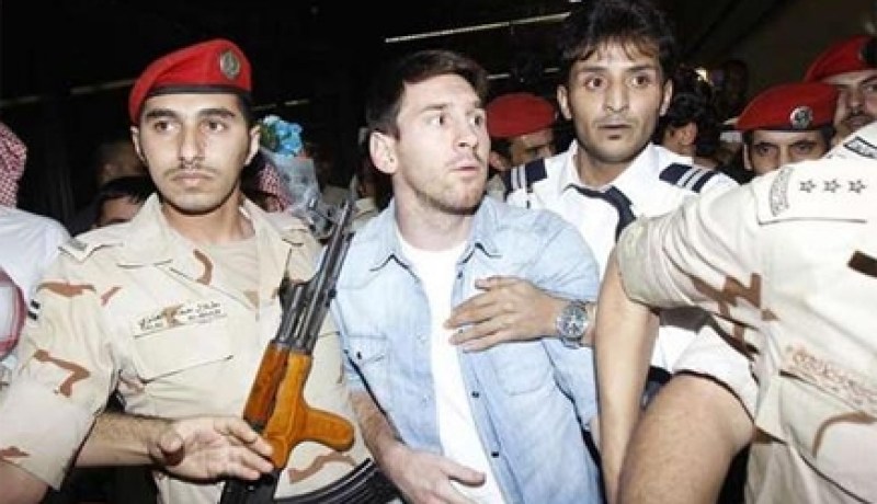 ميسي يحدث الطوارئ بين الجماهير السعودية