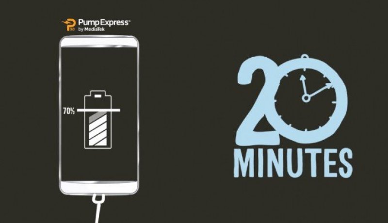ميدياتيك تعرض تقنية الشحن السريع  Pump Express 3.0