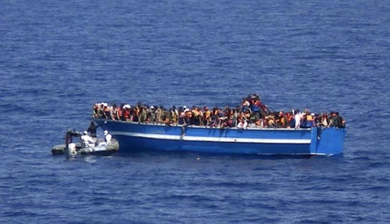 إنقاذ 102 مهاجر غير شرعي غرب ليبيا