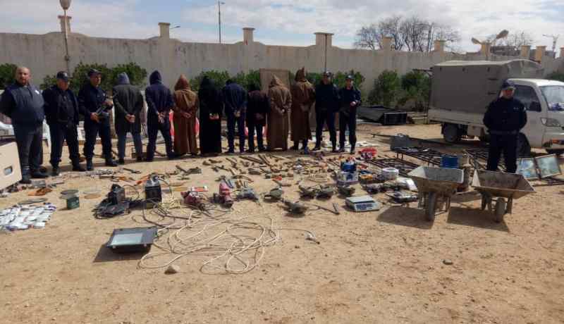 الجلفة: تفكيك عصابة مختصة في السطو على المنازل بحاسي بحبح