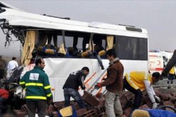 مقتل 12 شخصا إثر اصطدام حافلة ركاب بمقطورة جنوبي باكستان