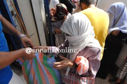 الشروع في توزيع قفة رمضان