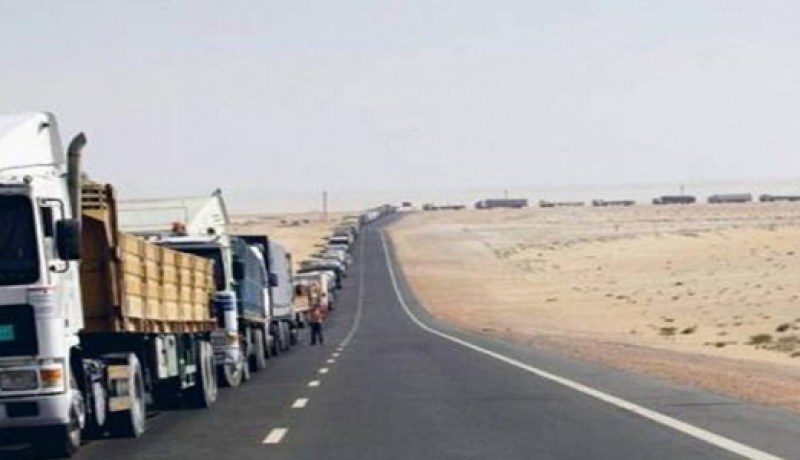العراق موافق مبدئيا على مرور شاحنات الاردن المتجهة لتركيا واوروبا