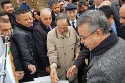 بالصور..طمار يضع حجر الأساس لإنجاز 3500 سكن بتيزي وزو