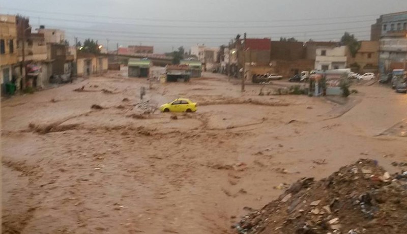 طوفان يقتل شخصين ويشرد عشرات العائلات في تبسة