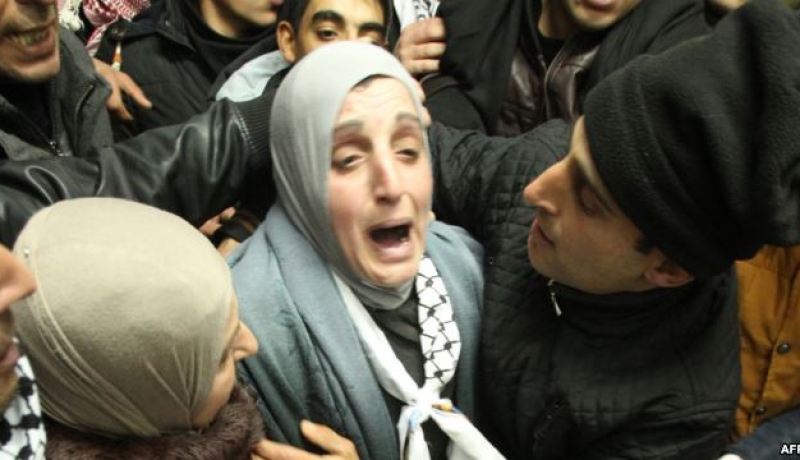 تشييع جثامين 14 فلسطينيا في الخليل