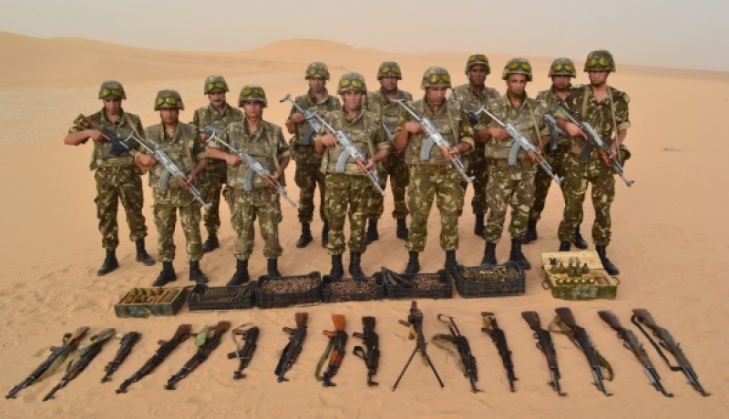 إحباط محاولة إدخال كمية من الأسلحة والذخيرة ببرج باجي مختار