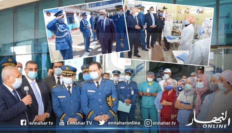 بالصور.. خليفة أونيسي في زيارة عمل وتفقد إلى المستشفى الجهوي للأمن الوطني بوهران