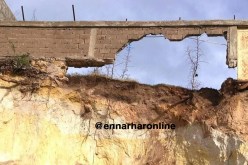 بالصور.. أشغال بناء نزل ببني صاف تتسبب في كارثة