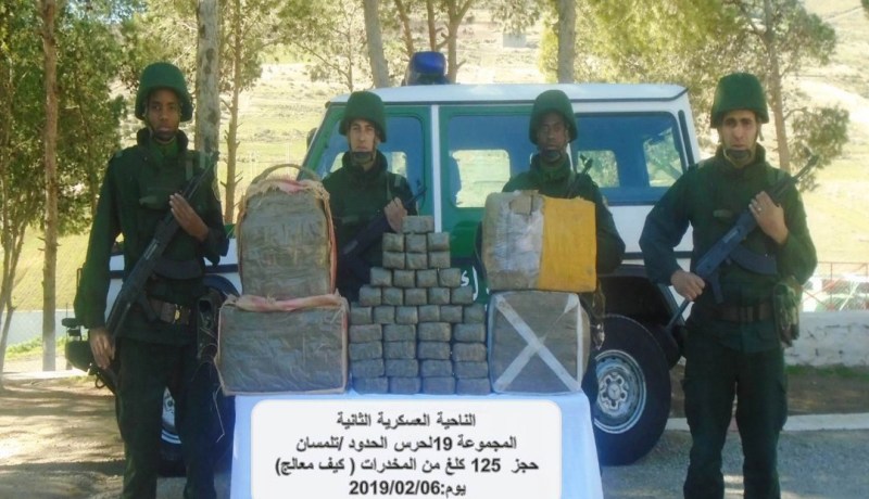 الجيش يحجز 148 كيلوغرام كيف معالج بالبليدة وتلمسان