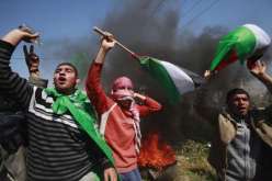 إصابة 10 فلسطينيين في تظاهرات إحياء ذكرى يوم الأرض في قطاع غزة