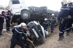 وفاة شخص إثر حادث مرور بالبيض