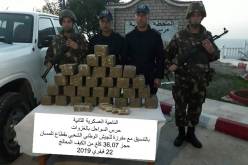 حجز 50.5 كيلوغرام من الكيف المعالج في تلمسان