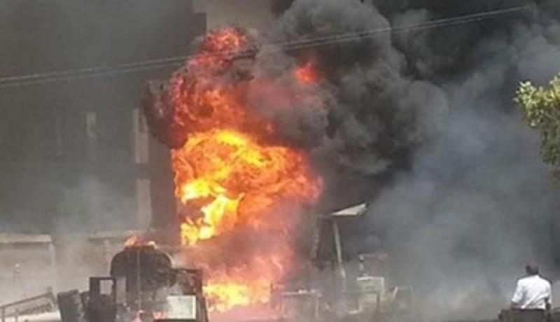 اصابة ضابطي شرطة ومجندا في انفجار عبوة ناسفة بالقاهرة