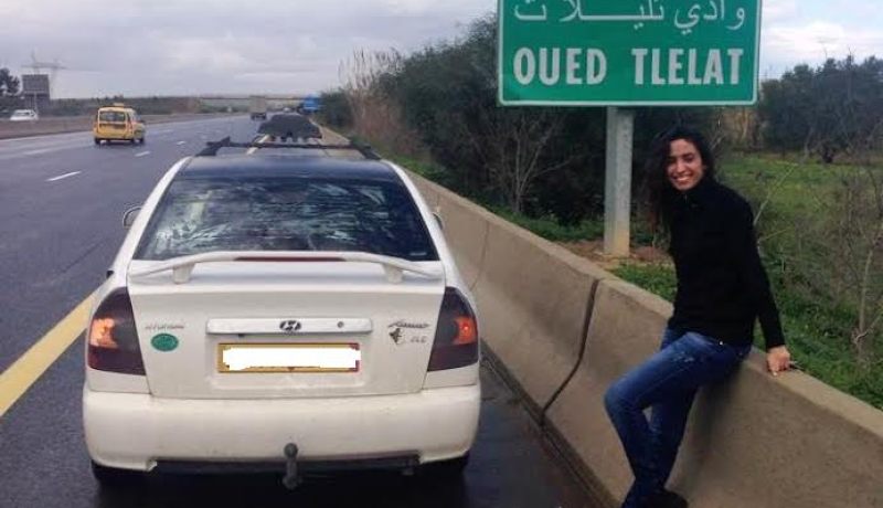 بالصورة شوشو أول امرأة سائقة طاكسي تتعرض لاعتداء جسدي