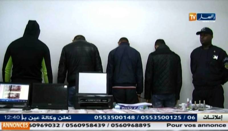 الإطاحة بجماعة مختصة في تزوير العملة الوطنية الجزائر العاصمة