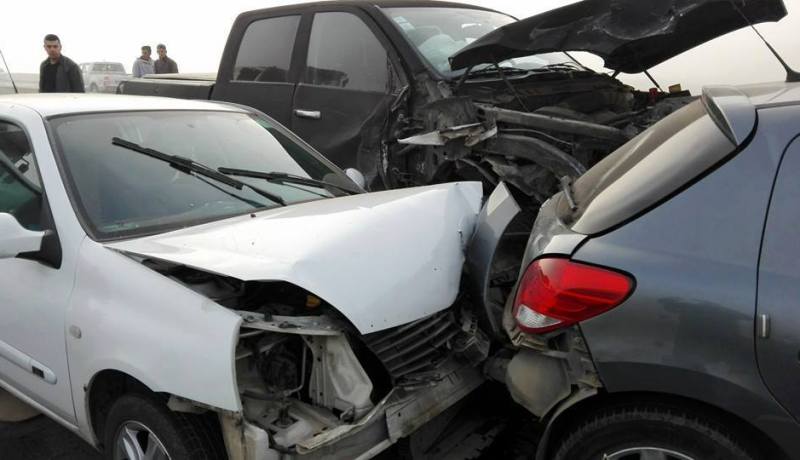 وفاة 4 أشخاص من عائلة واحدة إثر حادث مرور بطولقة في بسكرة