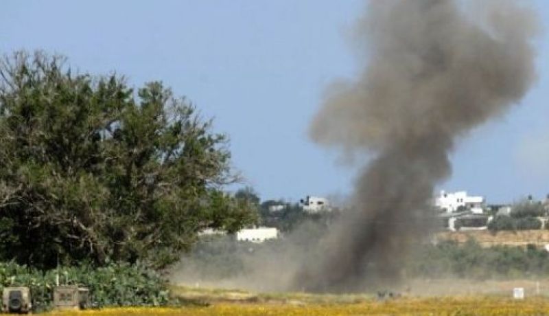 اطلاق صاروخ من غزة على اسرائيل دون اضرار تذكر