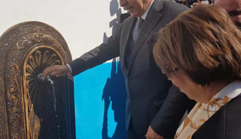 بالصور… وضع حيز الخدمة خزان مائي بسعة 1000 م3 بغليزان