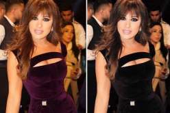 نجوى كرم تُدخل جمهورها في متاهة لون الفستان