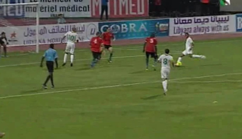 فوز المنتخب الجزائري على نظيره الليبي