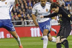 برشلونة يهزم ريال سرقسطة ويواصل ملاحقة القمة