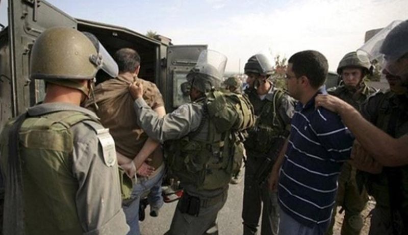 اعتقال 6 فلسطينيين بالضفة الغربية