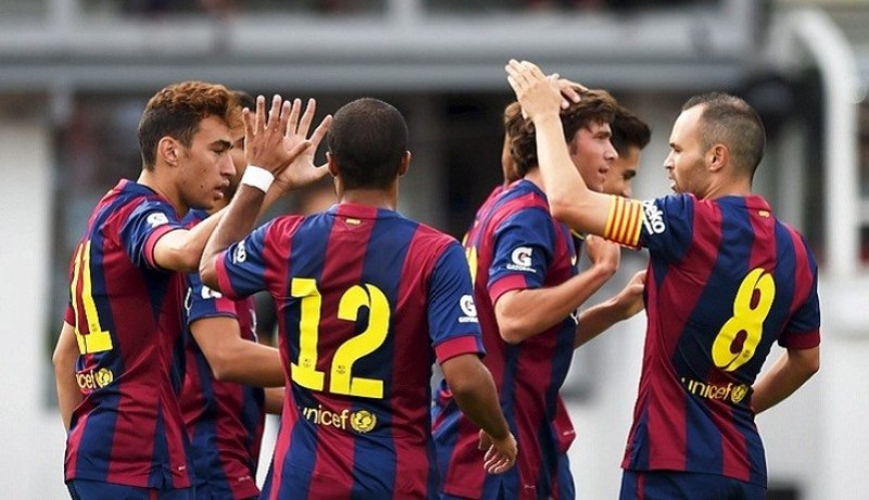 منير الحدادي يقود برشلونة لفوز ساحق 6-0 على خصمه الفنلندي “أتش جي كي”