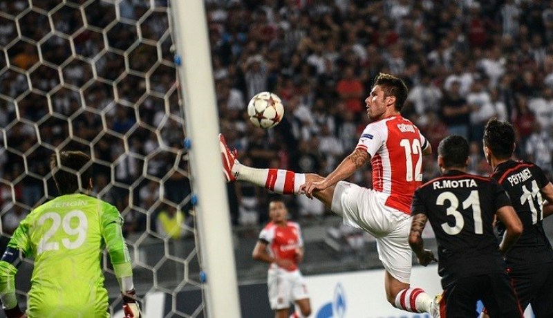ارسنال يقع في فخ التعادل السلبي أمام بيشكتاش التركي في دوري الأبطال