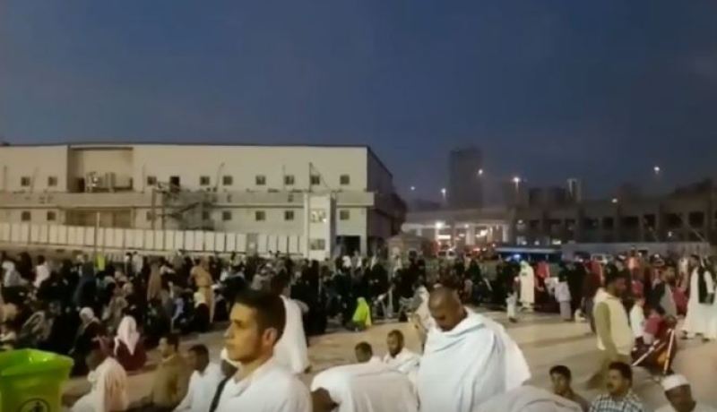 بالفيديو.. التدخل السريع مكن دون وقوع كارثة في الحرم