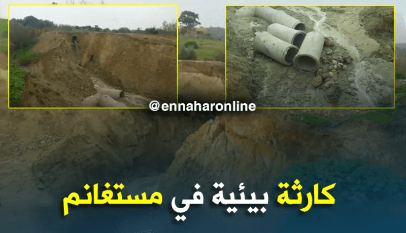 كارثة بيئية ومشاريع بومليار خسارة بمستغانم