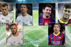ثلاثي هجوم مدريدي يواجه آخر برشلوني في كلاسيكو الأرض